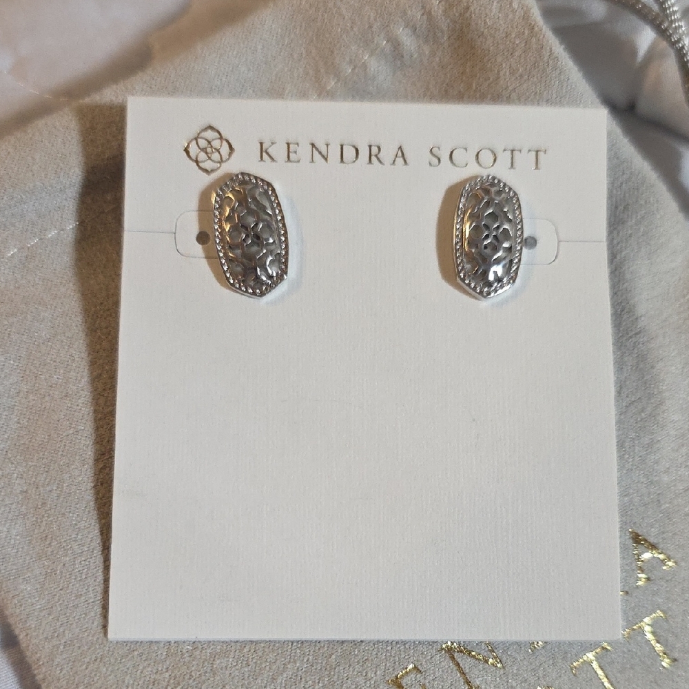 Kendra Scott Silver Stud Earrings